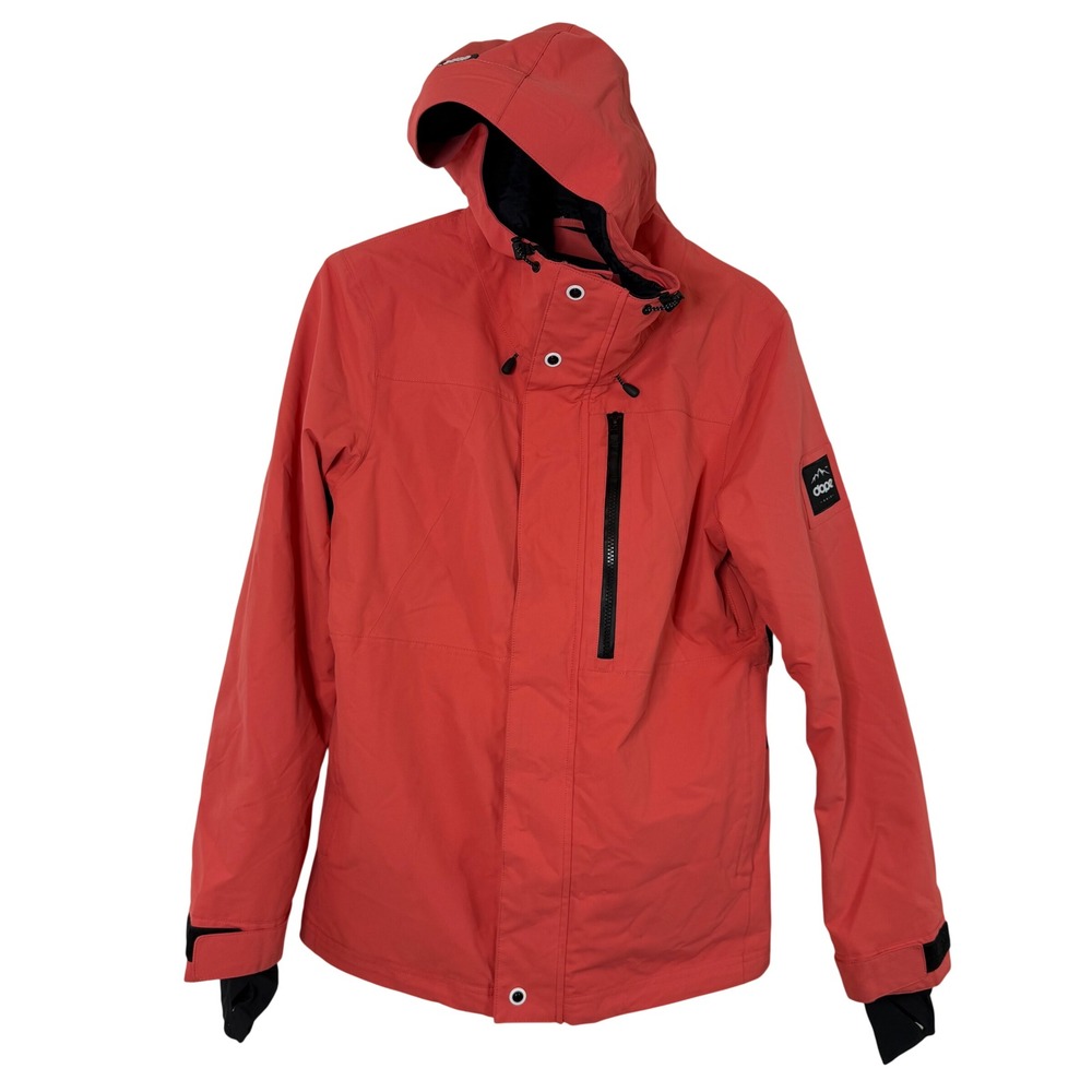 Dope Snow 15K Waterproof Insulated Ski Snowboard Jacket Mens Medium Orange